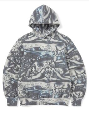 thisisneverthat graffiti hoodie mens large L